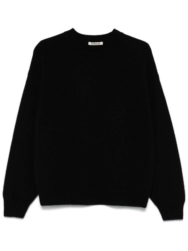 Auralee Baby Cashmere sweater - Black von Auralee