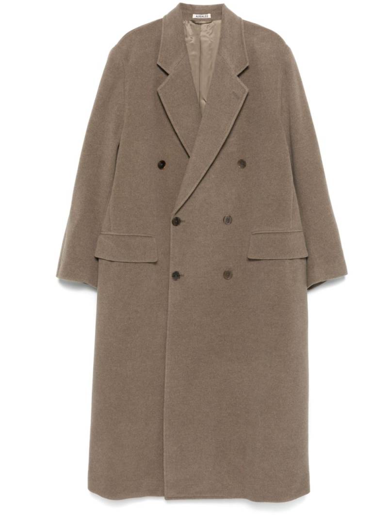 Auralee Chesterfield coat - Green von Auralee