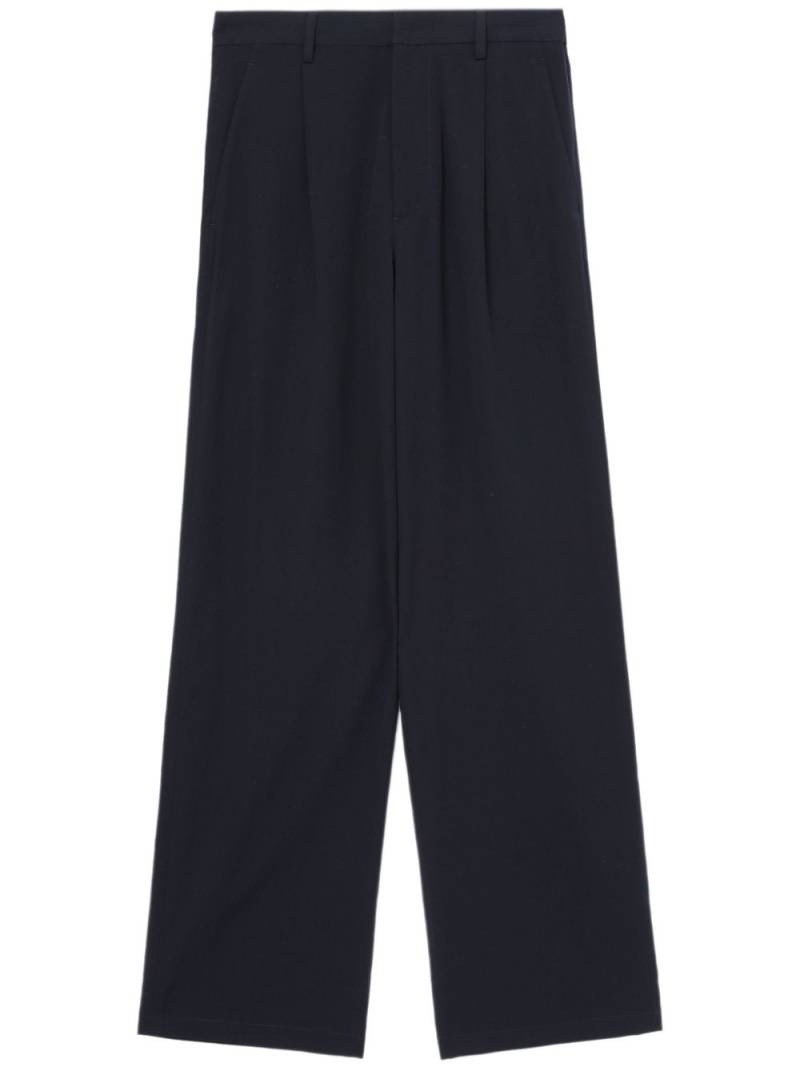 Auralee Hard Twist tailored trousers - Blue von Auralee