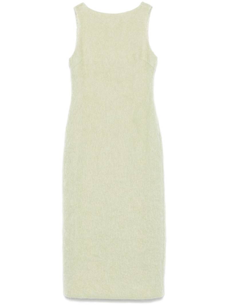 Auralee Shaggy maxi dress - Green von Auralee