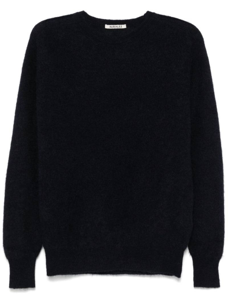 Auralee brushed sweater - Blue von Auralee