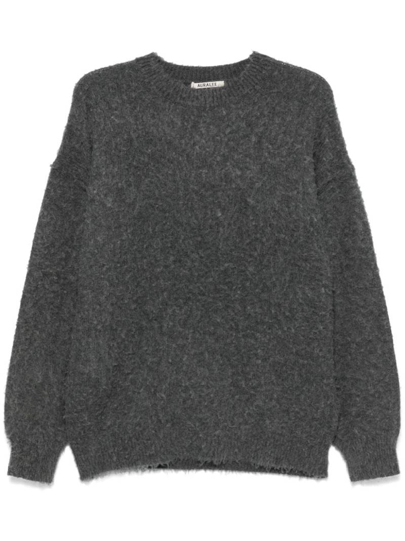 Auralee brushed sweater - Grey von Auralee