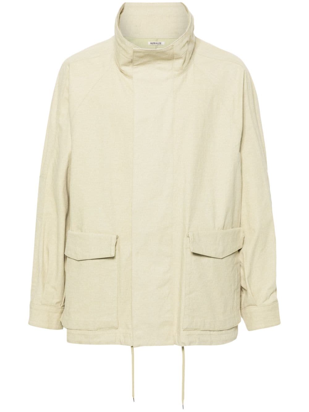 Auralee canvas drawstring jacket - Neutrals von Auralee