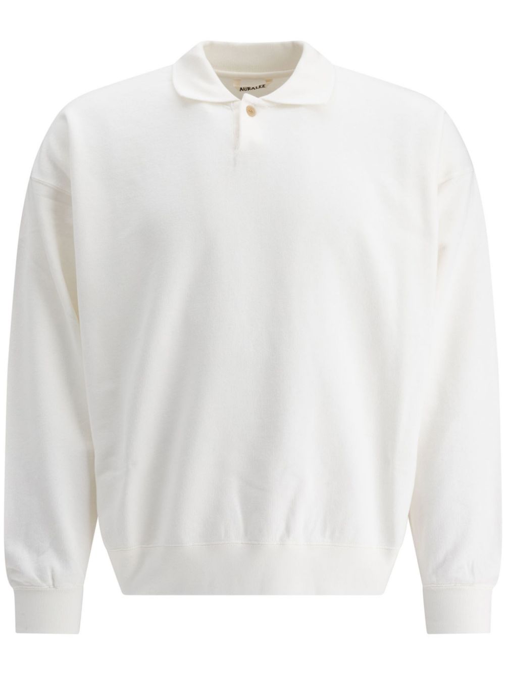 Auralee cotton polo shirt - White von Auralee