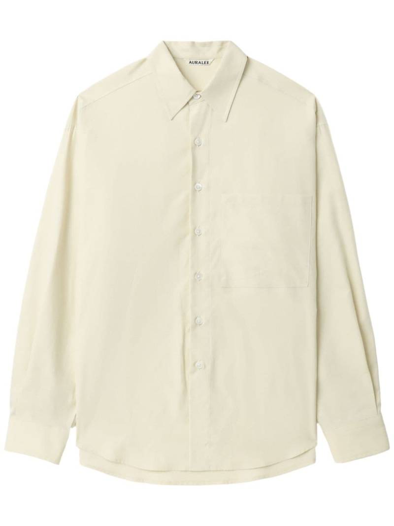 Auralee cotton shirt - Neutrals von Auralee