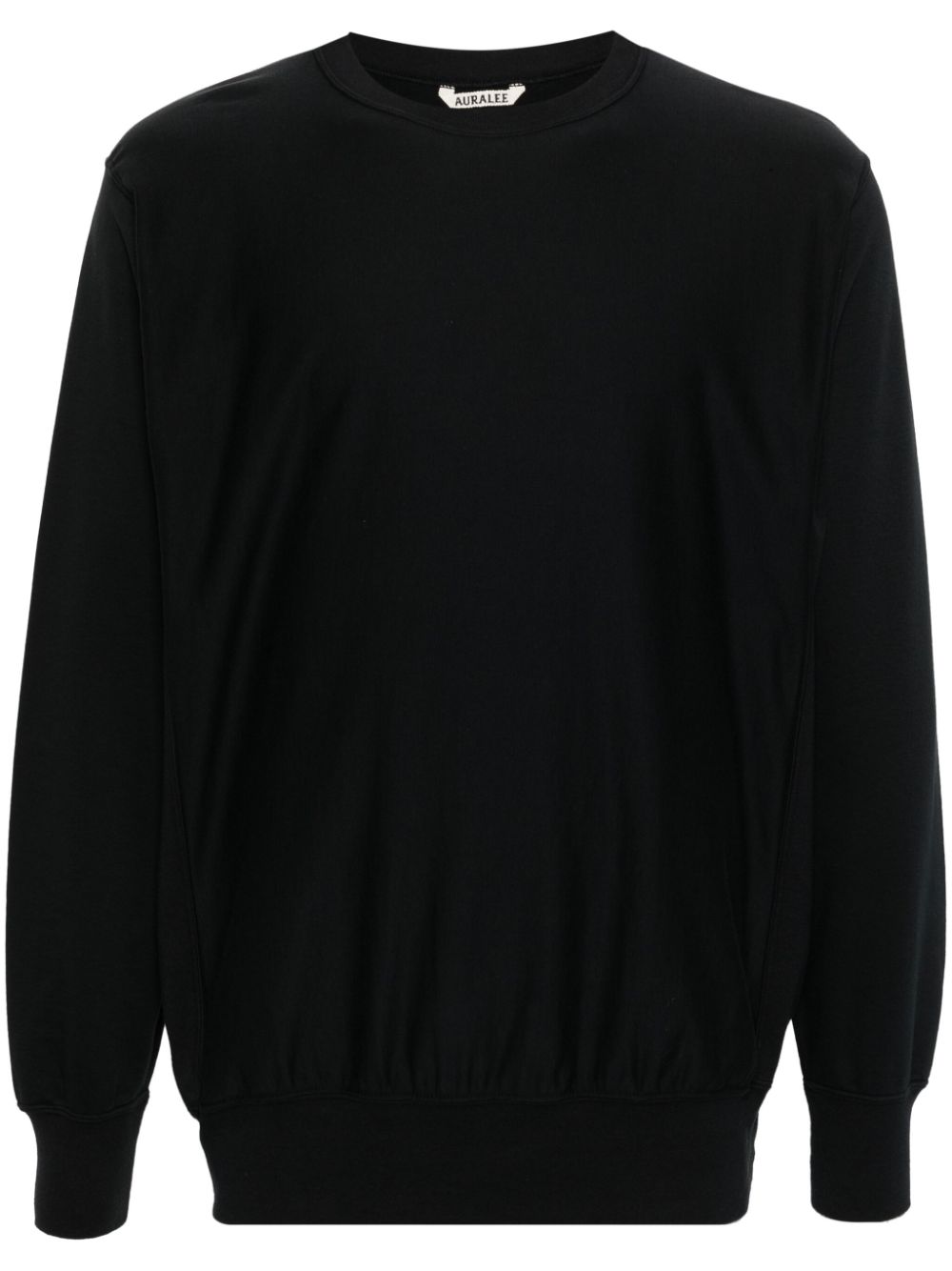 Auralee crew-neck cotton sweatshirt - Black von Auralee