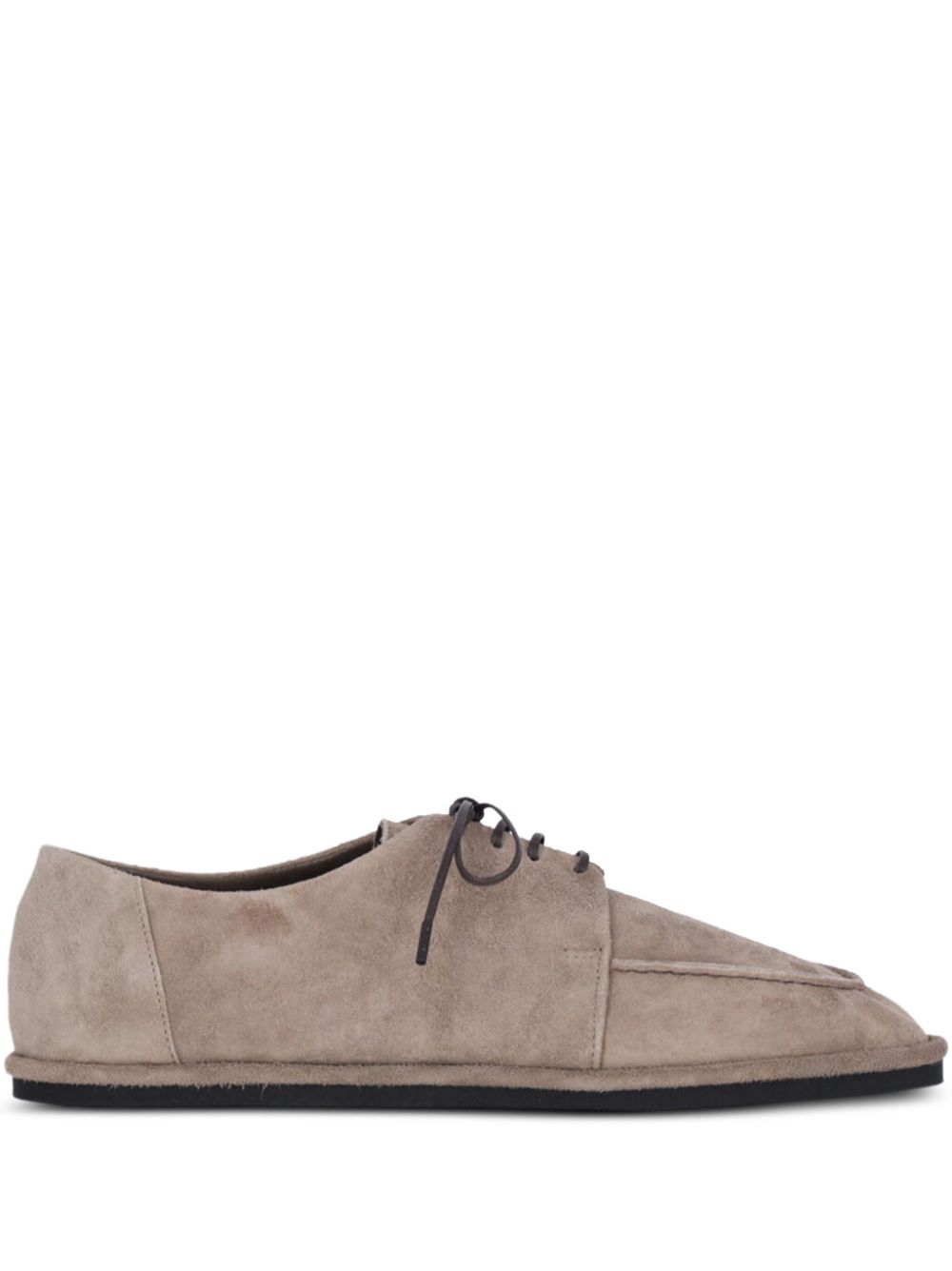 Auralee leather derby shoes - Neutrals von Auralee