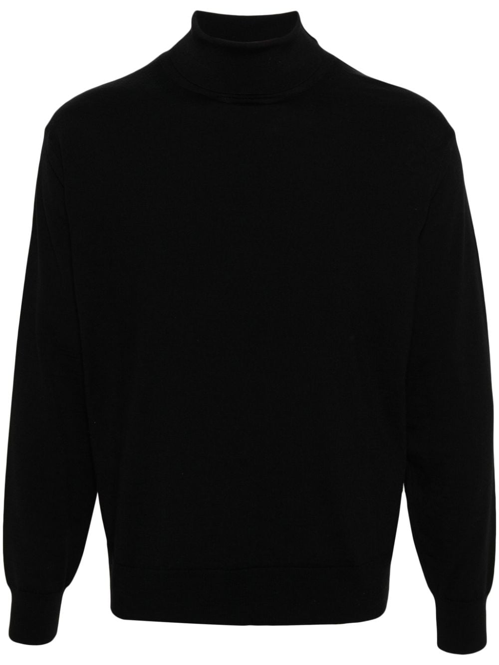 Auralee roll-neck wool jumper - Black von Auralee