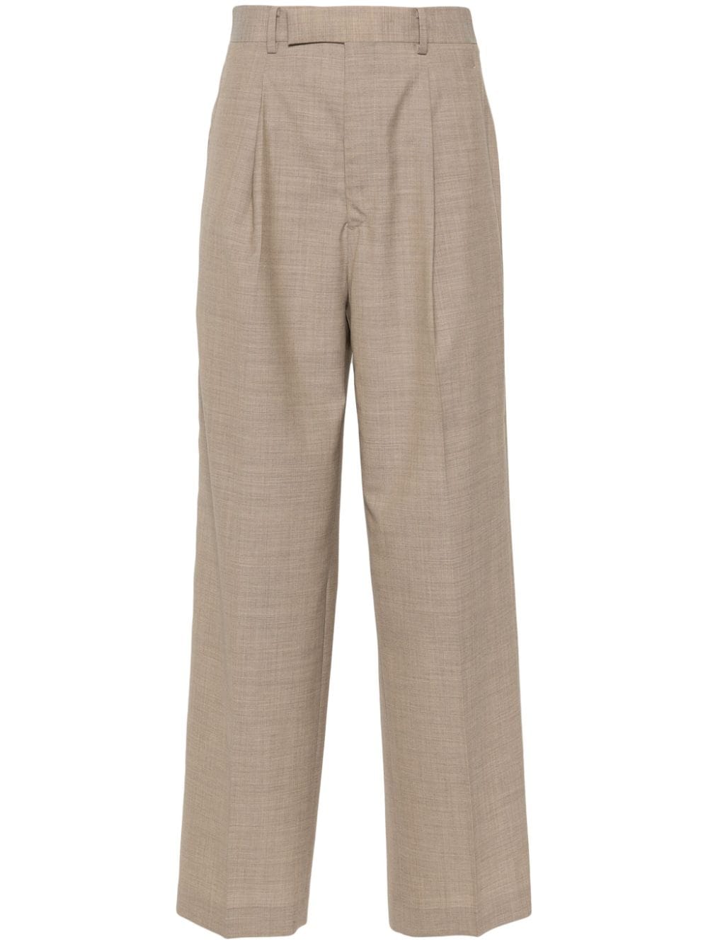 Auralee tailored straight trousers - Neutrals von Auralee