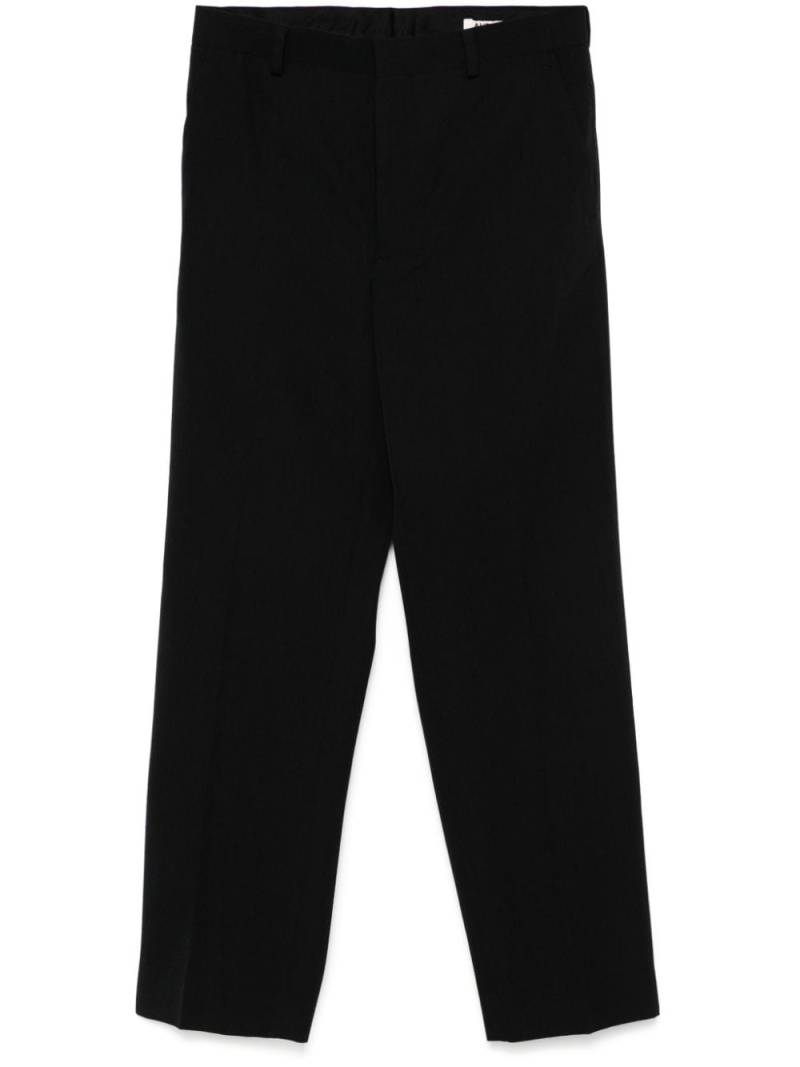 Auralee wool gabardine trousers - Black von Auralee