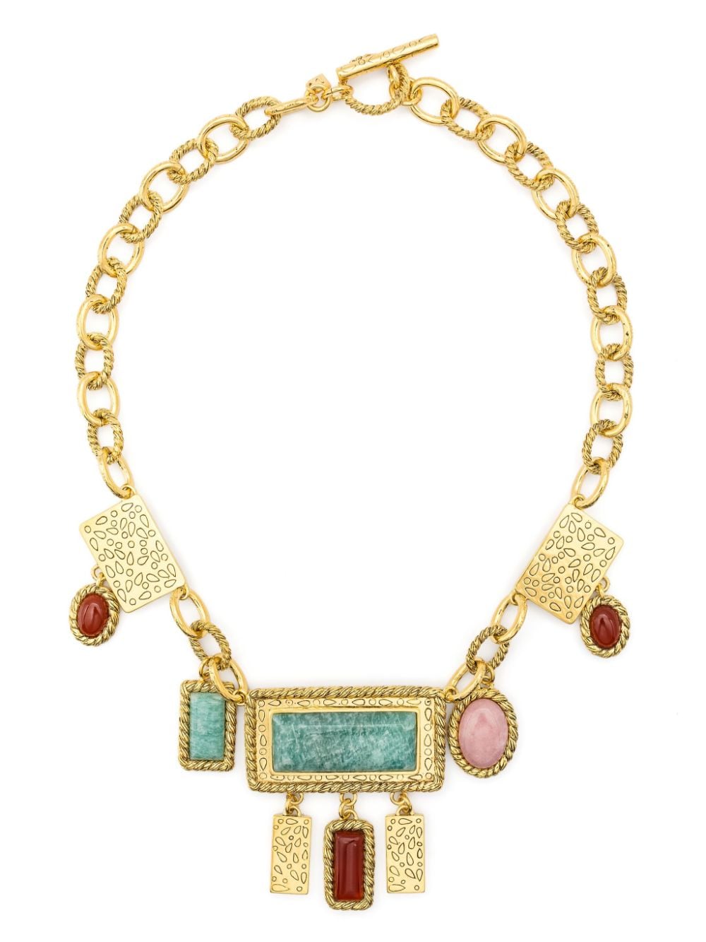 Aurelie Bidermann Malli multi-stone necklace - Gold von Aurelie Bidermann