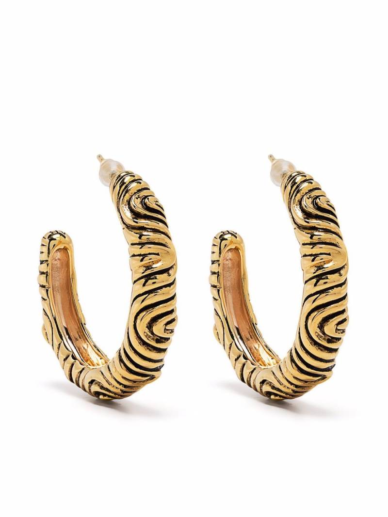 Aurelie Bidermann Miri stud earrings - Gold von Aurelie Bidermann