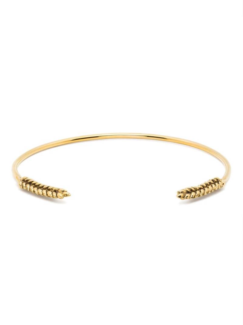 Aurelie Bidermann Wheat open necklace - Gold von Aurelie Bidermann