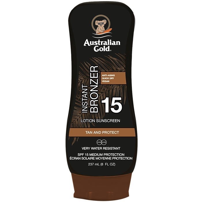 Australian Gold - SPF 15 Lotion mit Bronzer von Australian Gold