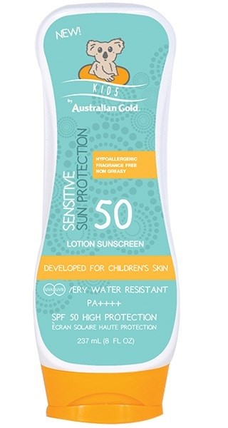 Australian Gold - SPF 50 Kids Sensitive Protection von Australian Gold