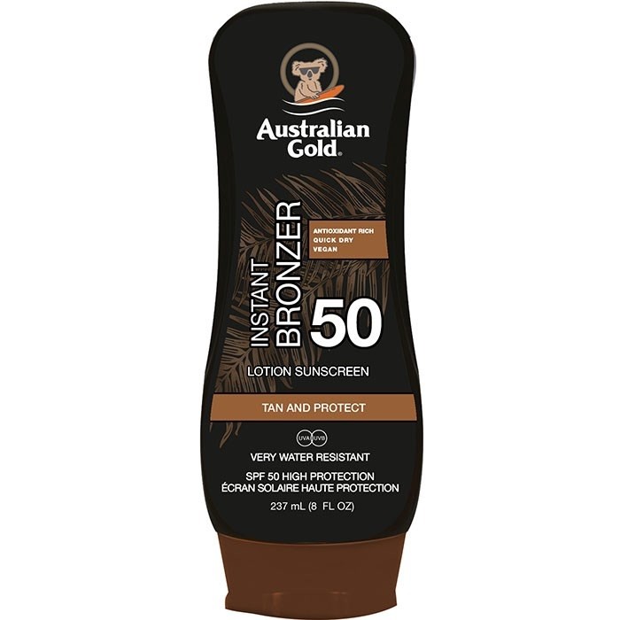 Australian Gold - SPF 50 Lotion mit Bronzer von Australian Gold