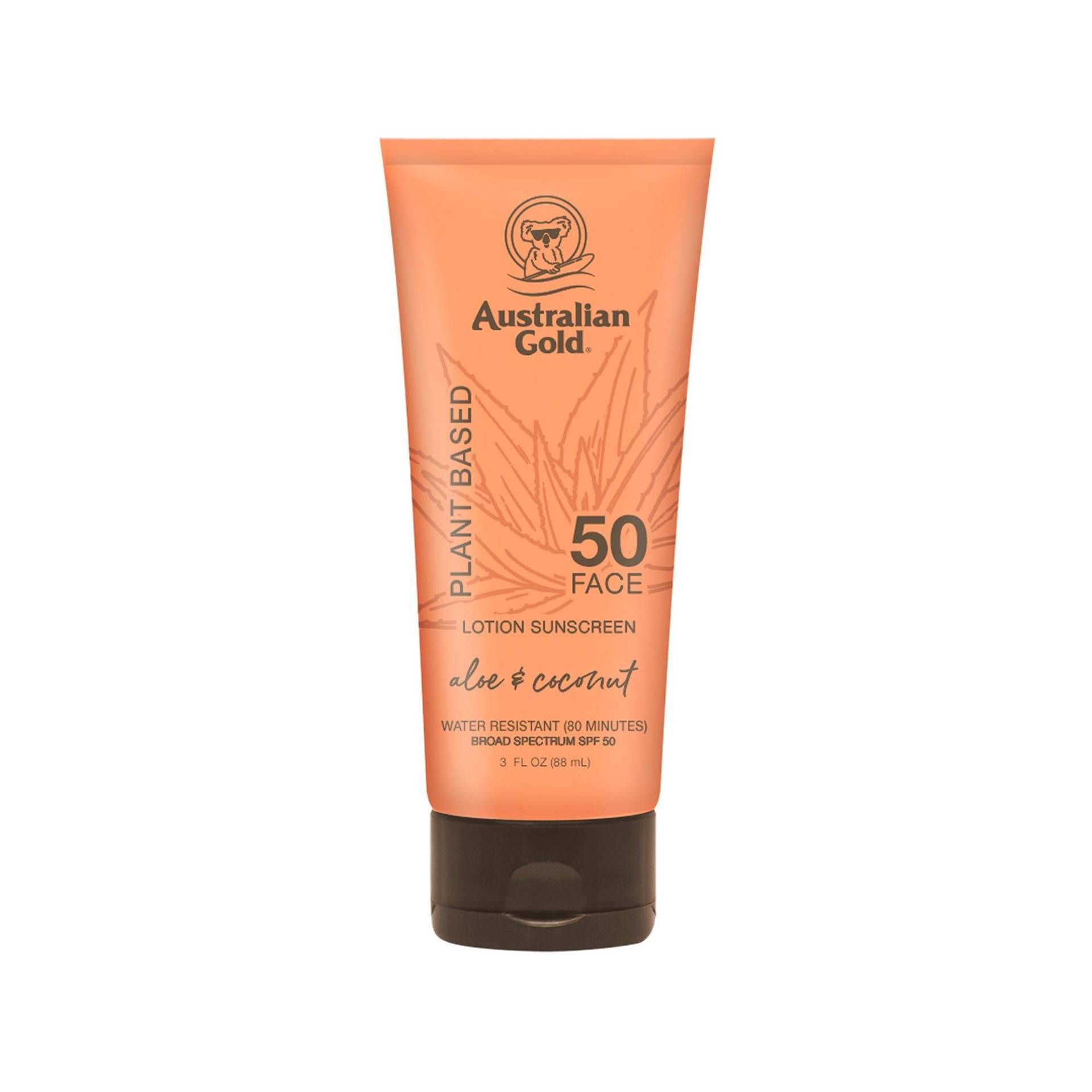 Spf 50 Plant Based Lotion Face Damen  88ML von Australian Gold