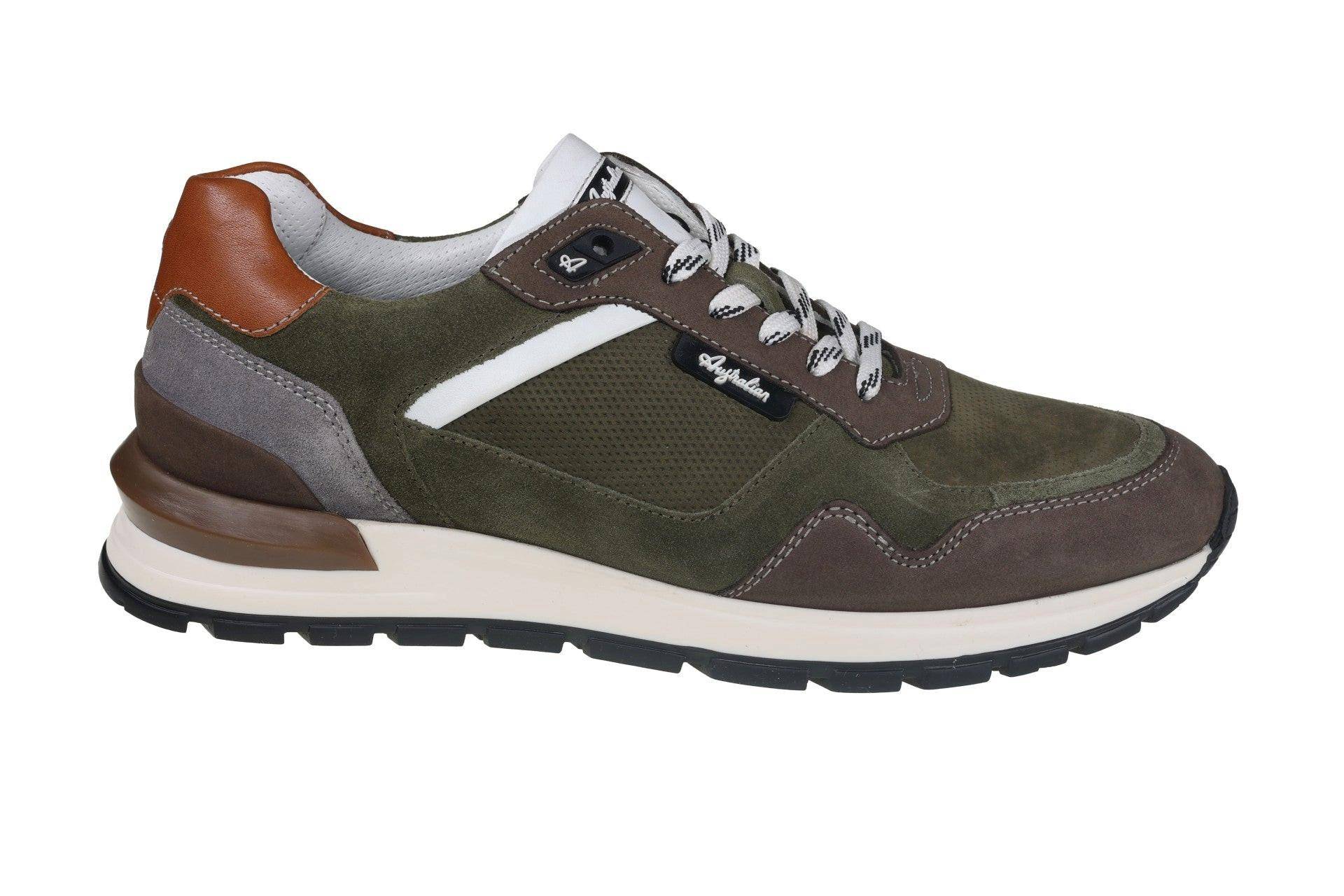 Novecento - Leder Sneaker Herren Grün 39 von Australian