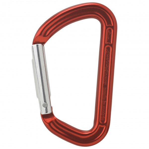 AustriAlpin - Accessory Alu Schnapper - Materialkarabiner Gr One Size rot von AustriAlpin