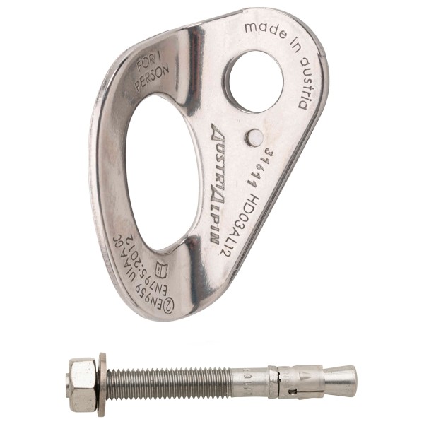 AustriAlpin - Bohrhakenlasche Set - Bohrhaken Gr 10 mm - Bolt: 10 x 85 mm colorless AustriAlpin - Bohrhakenlasche Set - Bohrhaken Gr 10 mm - Bolt: 10 x 85 mm colorless von AustriAlpin