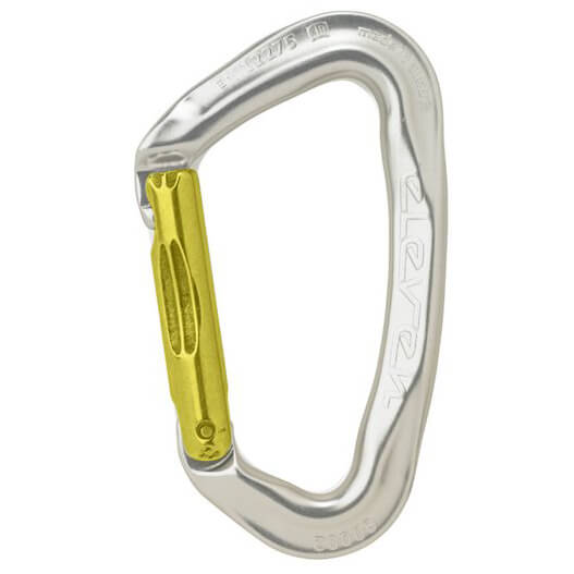 AustriAlpin - Eleven - Schnappkarabiner gelb;grau von AustriAlpin