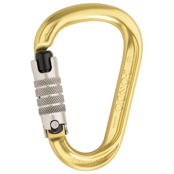 AustriAlpin - HMS Rondo 3-Way+ Autolock Safelock - HMS-Karabiner beige von AustriAlpin