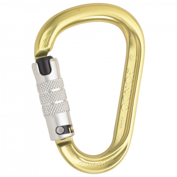 AustriAlpin - HMS Rondo Alu 3-Wege-Autolock - HMS-Karabiner Gr One Size grau;türkis AustriAlpin - HMS Rondo Alu 3-Wege-Autolock - HMS-Karabiner Gr One Size grau;türkis von AustriAlpin