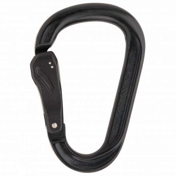 AustriAlpin - HMS Rondo Alu Slide-Autolock - HMS-Karabiner grau/schwarz AustriAlpin - HMS Rondo Alu Slide-Autolock - HMS-Karabiner grau/schwarz von AustriAlpin