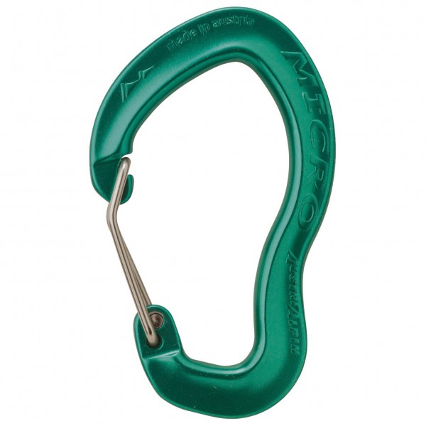 AustriAlpin - Micro Colors Wire - Schnappkarabiner grün von AustriAlpin