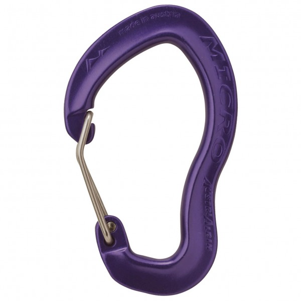 AustriAlpin - Micro Colors Wire - Schnappkarabiner lila von AustriAlpin