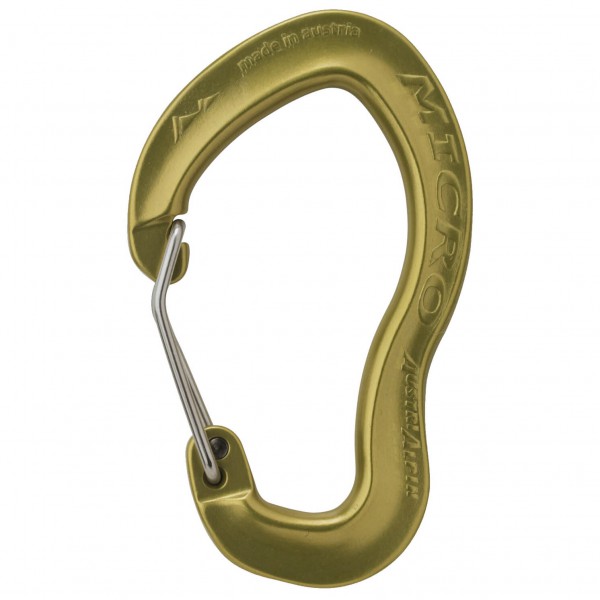 AustriAlpin - Micro Colors Wire - Schnappkarabiner oliv von AustriAlpin