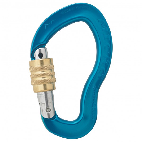 AustriAlpin - Micro Screw - Schraubkarabiner Gr One Size grau von AustriAlpin