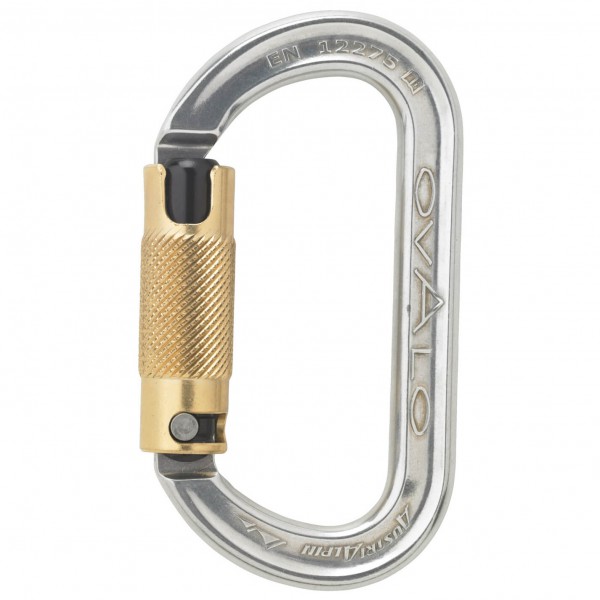 AustriAlpin - Ovalo 3-Wege Autolock - Verschlusskarabiner grau AustriAlpin - Ovalo 3-Wege Autolock - Verschlusskarabiner grau von AustriAlpin