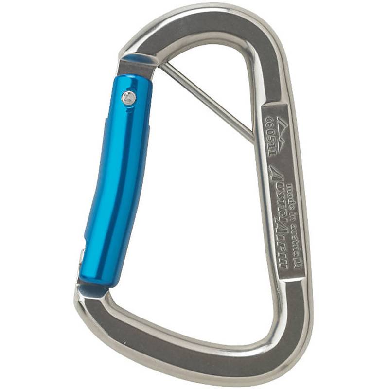 AustriAlpin Splinted D-Form Karabiner von AustriAlpin