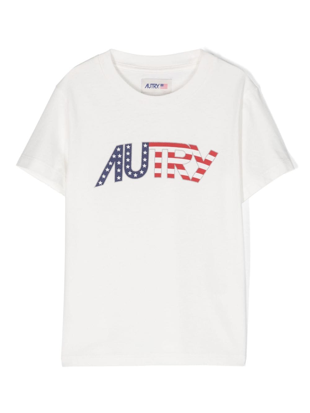 Autry Kids logo-print cotton T-shirt - White von Autry Kids