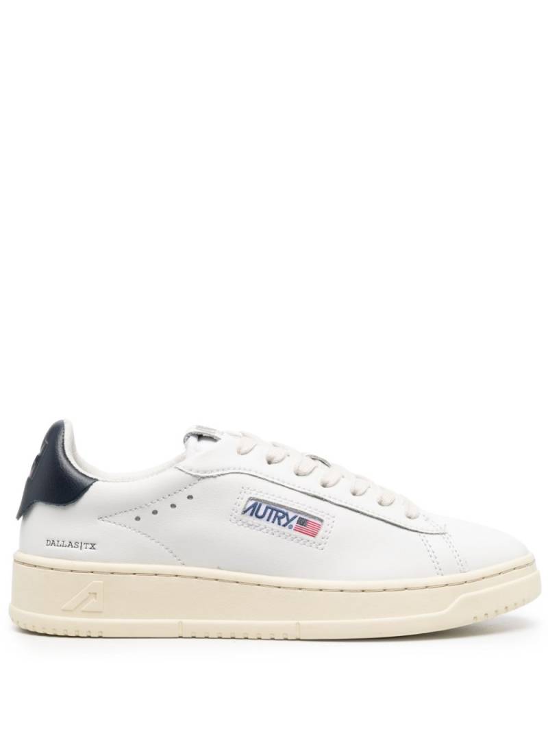 Autry Dallas low-top leather sneakers - White von Autry