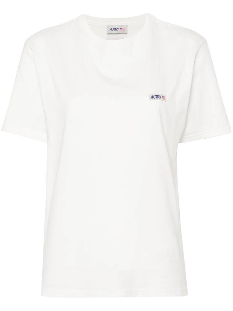 Autry Main Wom cotton T-shirt - White von Autry