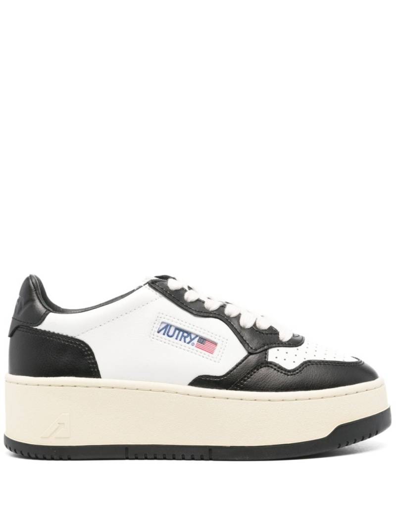 Autry Medalis platform sneakers - Black von Autry