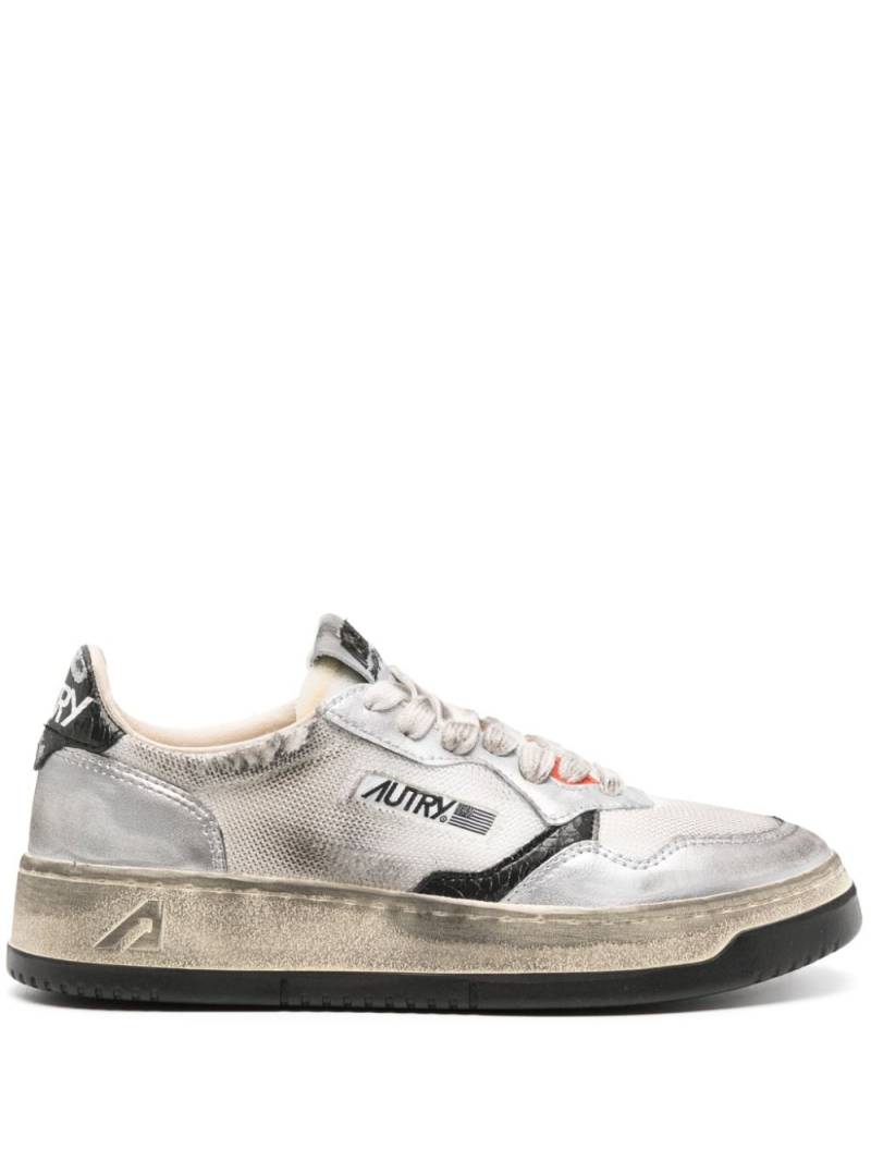 Autry Medalist Supervintage lace-up sneakers - Grey von Autry