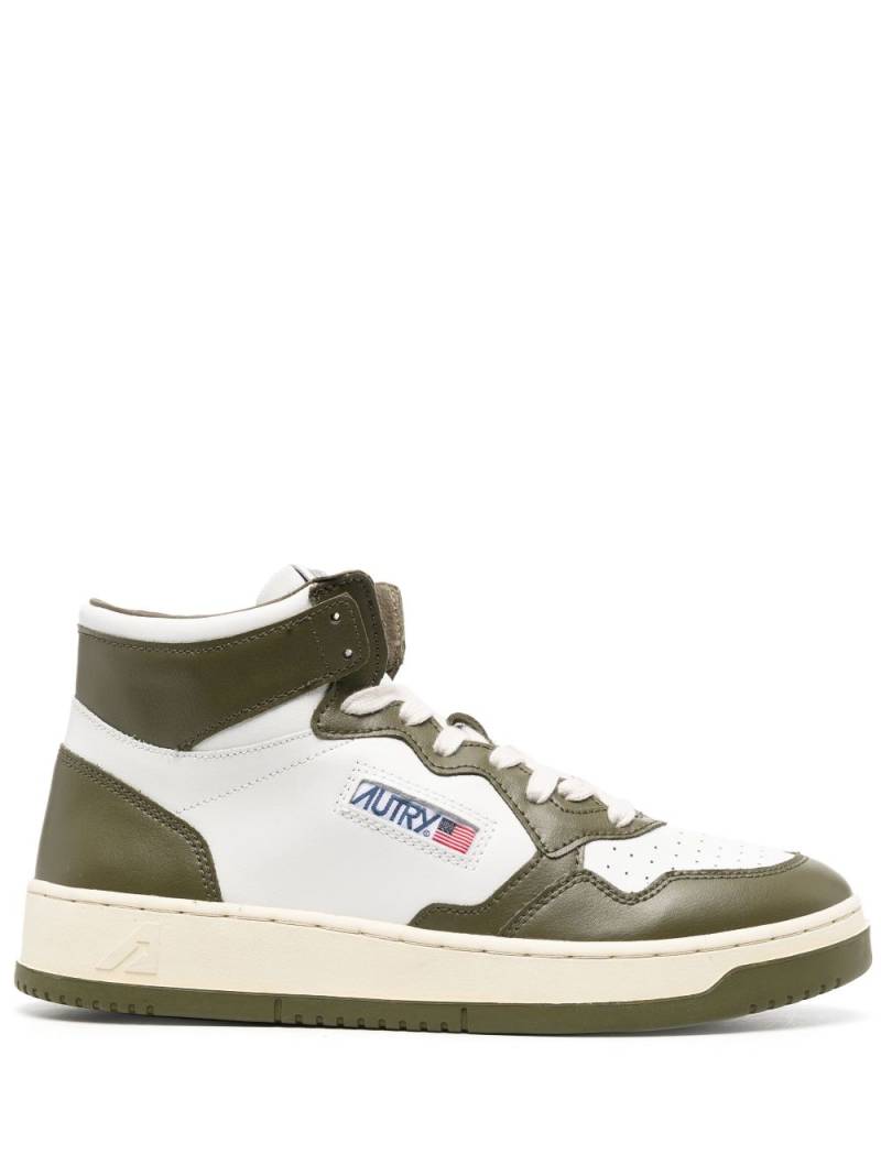 Autry Medalist high-top sneakers - Green von Autry