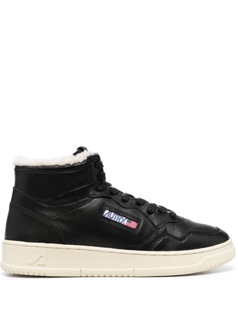 Autry Medalist leather sneakers - Black von Autry