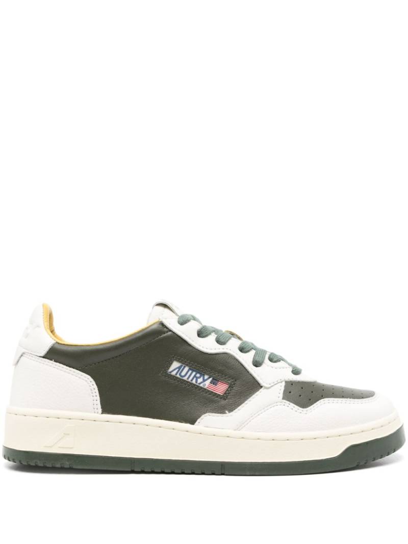 Autry Medalist leather sneakers - Green von Autry