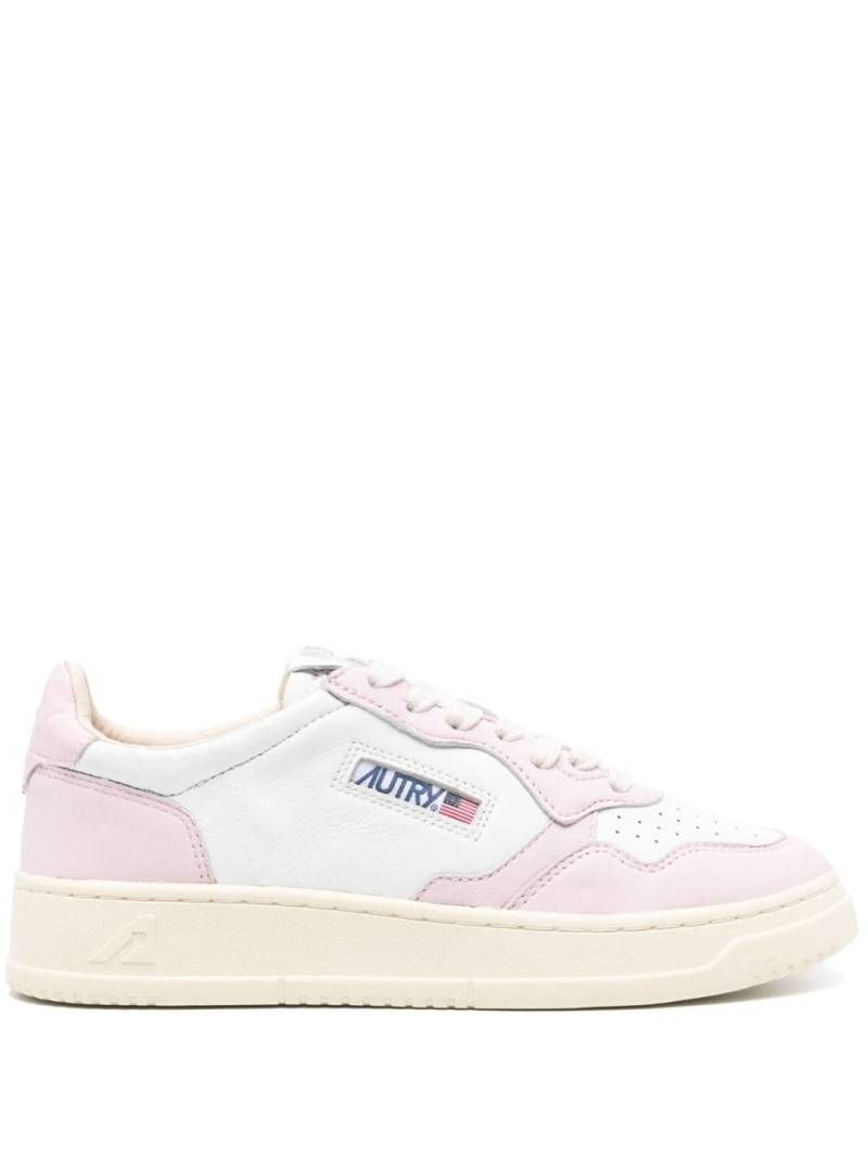 Autry Medalist leather sneakers - Pink von Autry