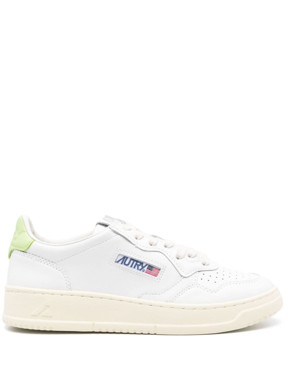 Autry Medalist leather sneakers - White von Autry