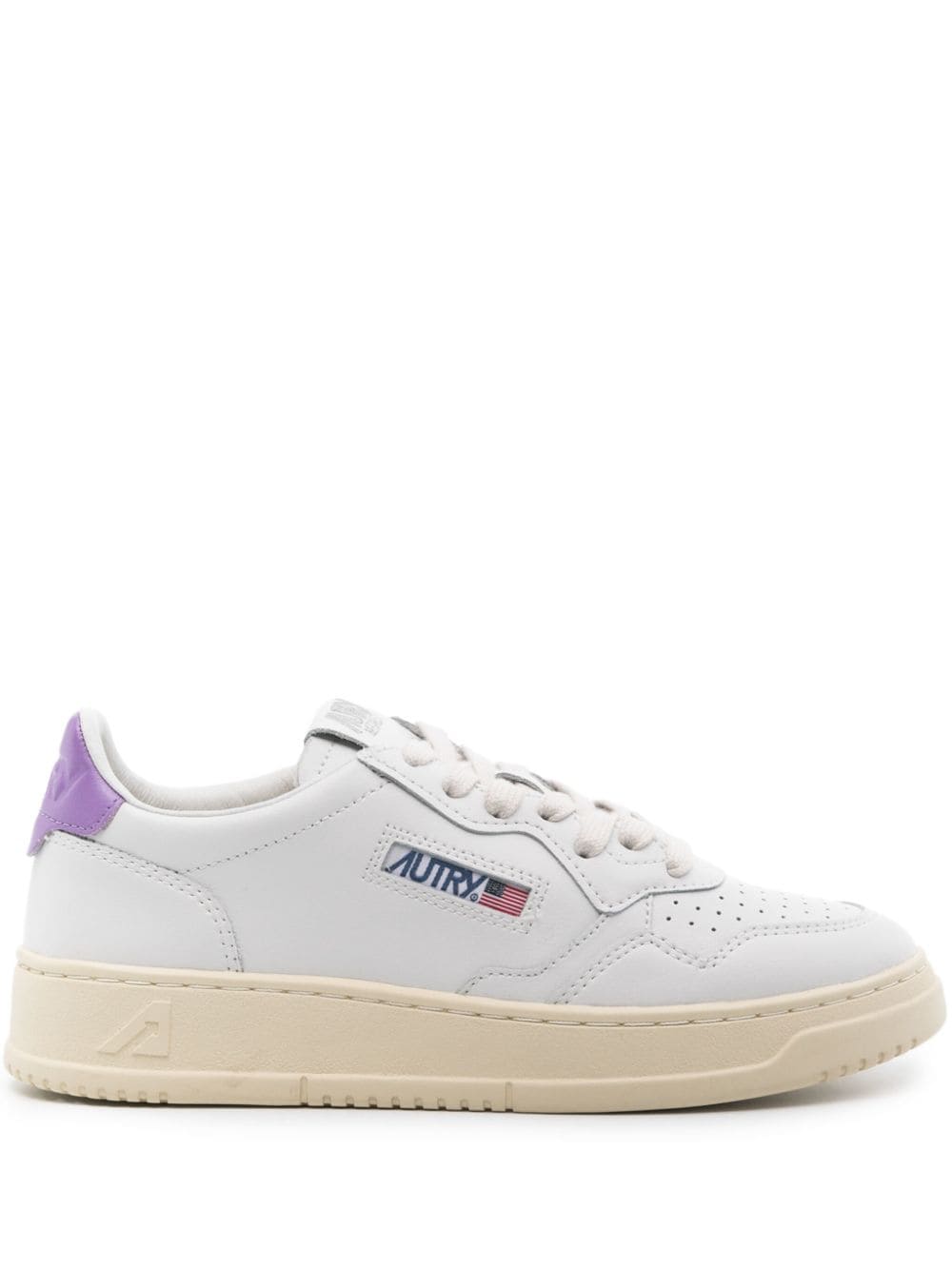 Autry Medalist leather sneakers - White von Autry