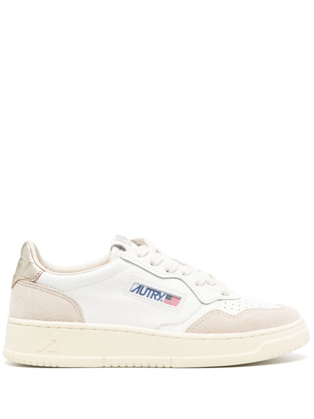 Autry Medalist leather sneakers - White von Autry