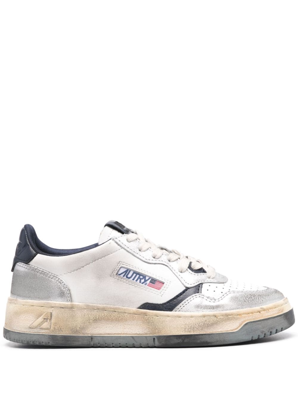 Autry Medalist leather sneakers - White von Autry