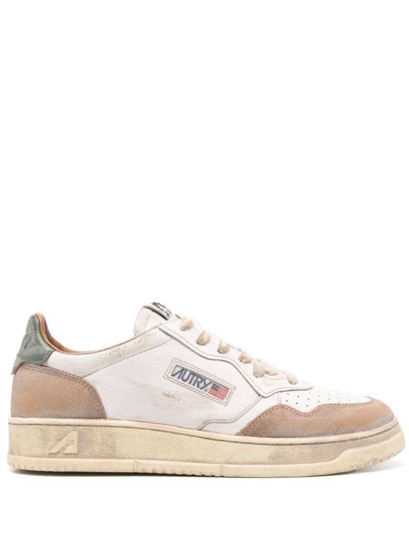 Autry Medalist leather sneakers - White von Autry