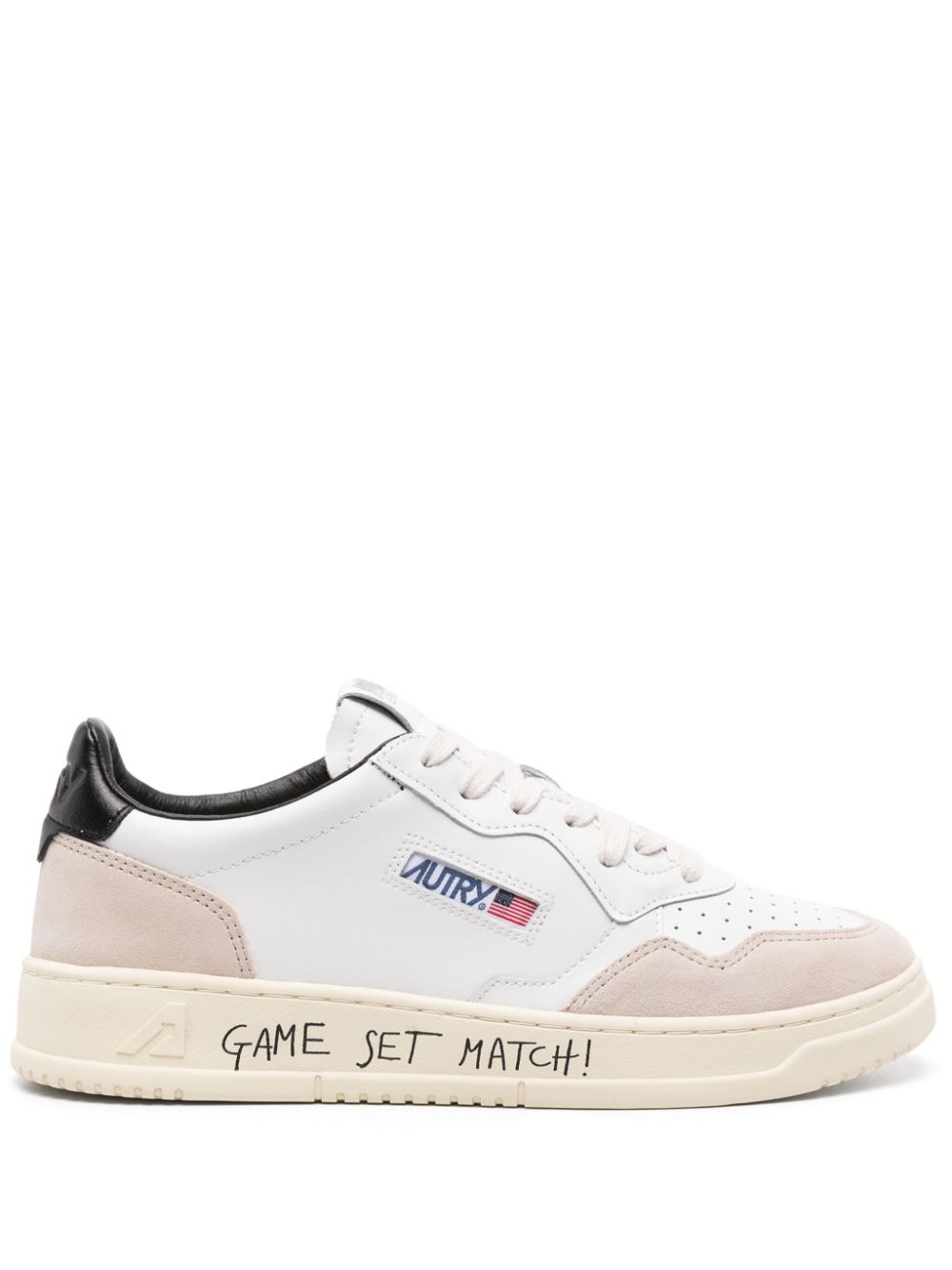 Autry Medalist leather sneakers - White von Autry