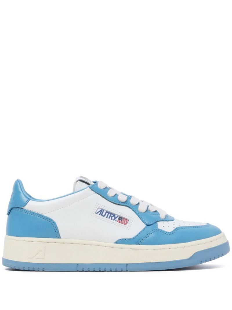 Autry Medalist low-top leather sneakers - Blue von Autry